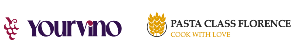 logos of wine tasting and cooking classes